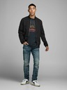 Jack & Jones Schwarzer wasserabweisender Herrenbomber Jack & Jones Rush