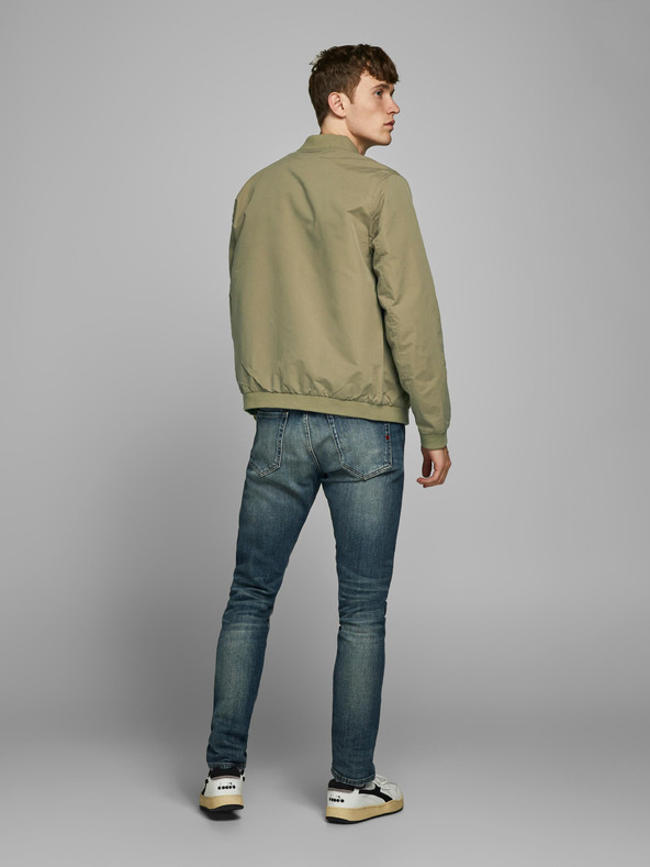 Jack & Jones Khakifarbene wasserabweisende Bomberjacke Jack & Jones Rush