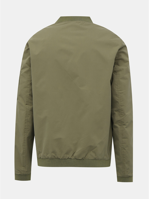 Jack & Jones Khakifarbene wasserabweisende Bomberjacke Jack & Jones Rush