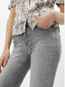 ONLY Graue verkürzte Röhrenjeans ONLY Blush