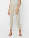 ONLY Beigefarbene Straight Fit Jeans für Damen ONLY Emily