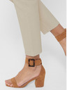 ONLY Beigefarbene Straight Fit Jeans für Damen ONLY Emily