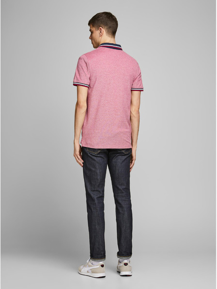 Jack & Jones Rotes Poloshirt Jack & Jones Paulos