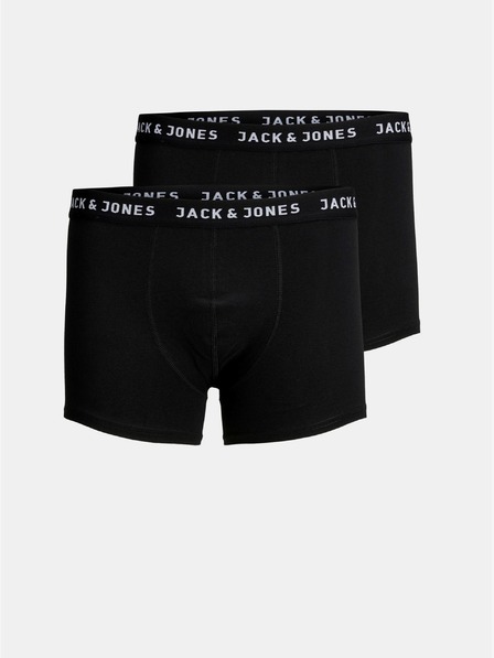 Jack & Jones Zwei schwarze Jack & Jones Jon Boxershorts