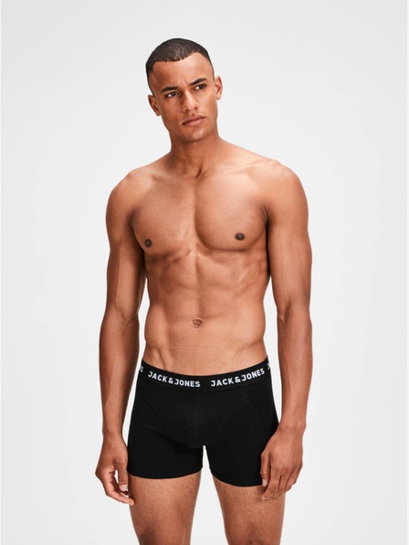 Jack & Jones Zwei schwarze Jack & Jones Jon Boxershorts