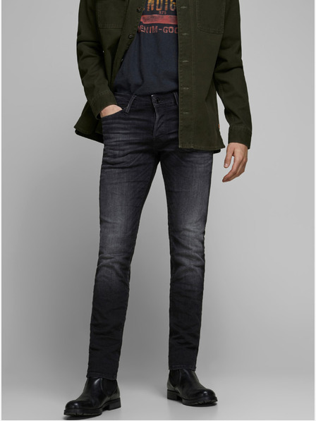 Jack & Jones Schwarze Slim Fit Jeans Jack & Jones Glenn