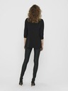 ONLY Schwarze lange Jacke ONLY Elly