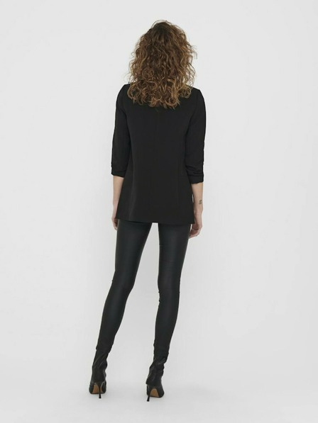 ONLY Schwarze lange Jacke ONLY Elly
