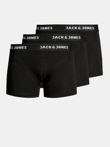 Jack & Jones Dreierpack schwarze Jack & Jones Anthony Boxershorts