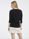ONLY Schwarzes Pullover-Top ONLY Glamour