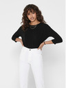 ONLY Schwarzes Pullover-Top ONLY Glamour