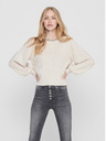 ONLY Cremefarbener ONLY Elsa-Pullover