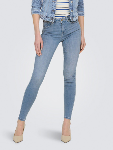 ONLY Hellblaue Damen Skinny Jeans ONLY Power