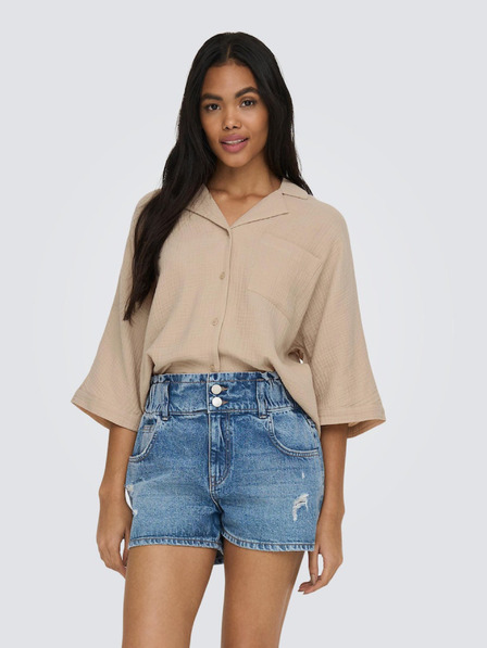 ONLY Beige Damenbluse ONLY Thyra