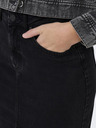 ONLY Schwarzer Damen Denim Midirock ONLY Bianca