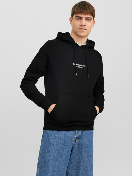 Jack & Jones Jack & Jones Vesterbro Schwarzer Herren-Hoodie