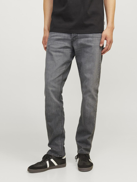 Jack & Jones Graue Herrenjeans mit schmaler Passform Jack & Jones Glenn