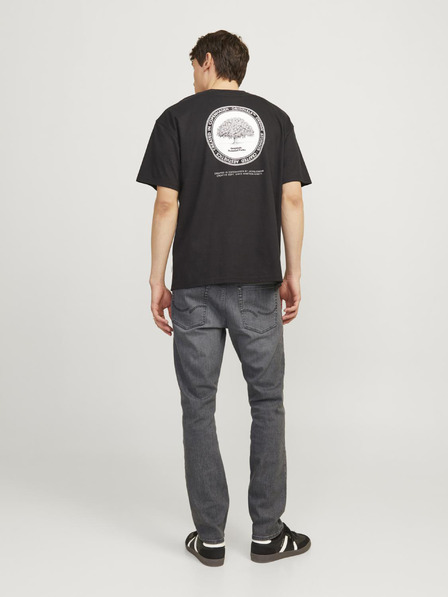 Jack & Jones Graue Herrenjeans mit schmaler Passform Jack & Jones Glenn