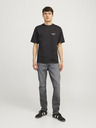 Jack & Jones Graue Herrenjeans mit schmaler Passform Jack & Jones Glenn