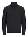 Jack & Jones Schwarz Herren Jack & Jones Basic Rollkragenpullover