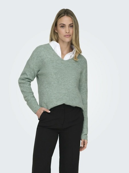 ONLY Grüner Damen Pullover ONLY Camilla