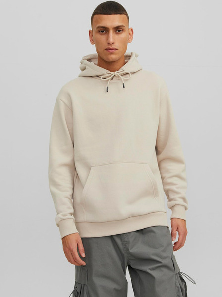 Jack & Jones Beige Herren Jack & Jones Bradley Kapuzenpullover