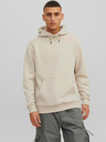 Jack & Jones Beige Herren Jack & Jones Bradley Kapuzenpullover
