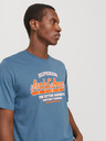 Jack & Jones Blaues Jack & Jones Logo-Hemd für Herren