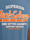 Jack & Jones Blaues Jack & Jones Logo-Hemd für Herren