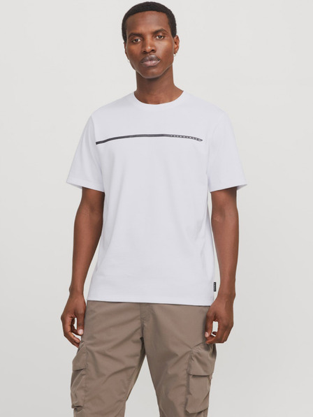 Jack & Jones Weißes Jack & Jones Fusion Herren T-Shirt