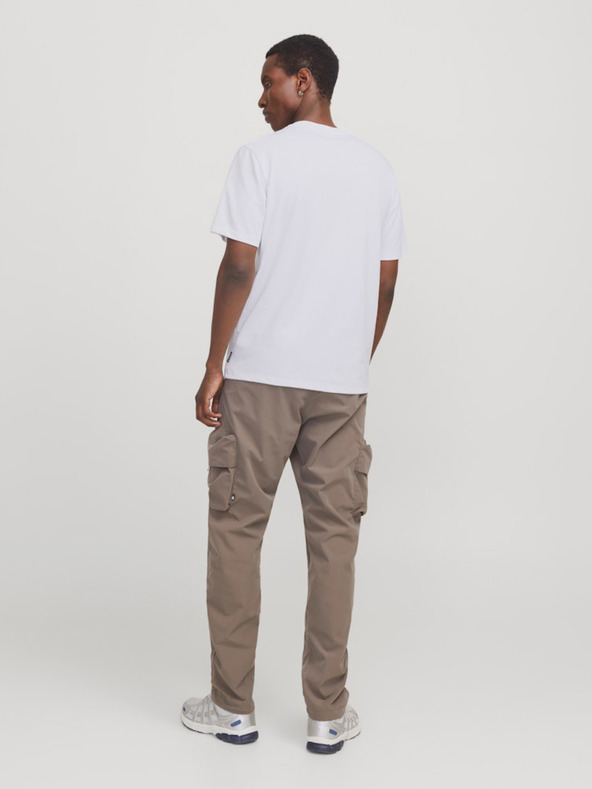 Jack & Jones Weißes Jack & Jones Fusion Herren T-Shirt