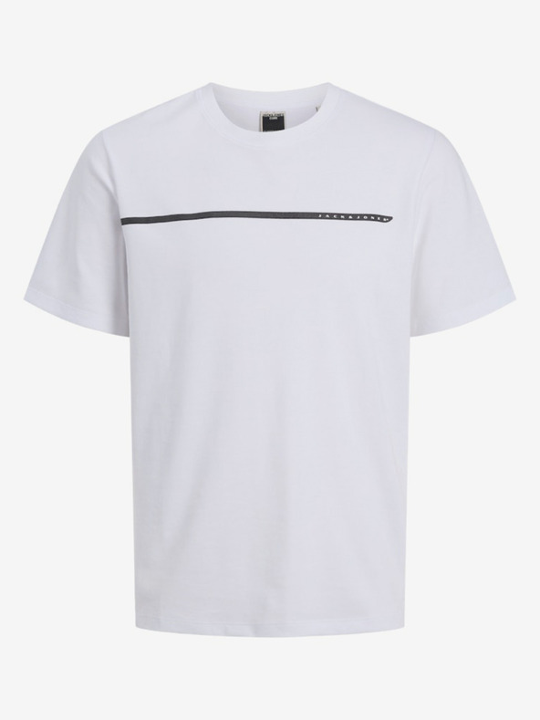 Jack & Jones Weißes Jack & Jones Fusion Herren T-Shirt
