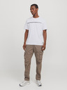 Jack & Jones Weißes Jack & Jones Fusion Herren T-Shirt
