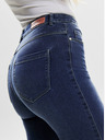 ONLY Blaue Röhrenjeans mit hoher Taille ONLY Royal