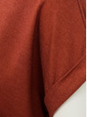 ONLY Braunes Basic-T-Shirt ONLY