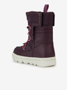 Geox Burgunderfarbene Mädchen-Stiefeletten Geox Willaboom Abx