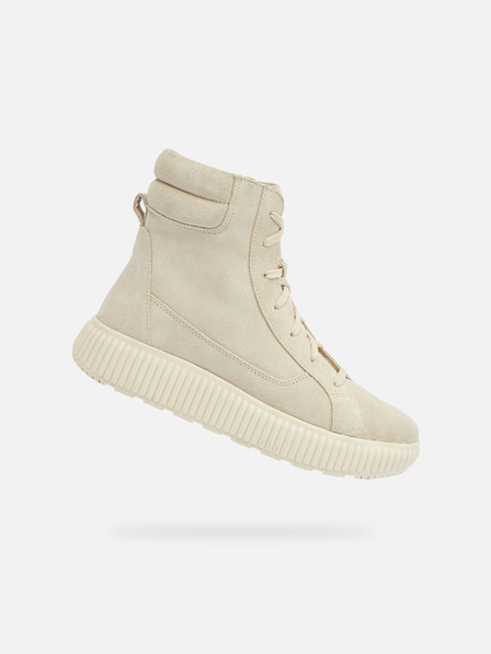 Geox Beige Damenstiefeletten Geox Graisy