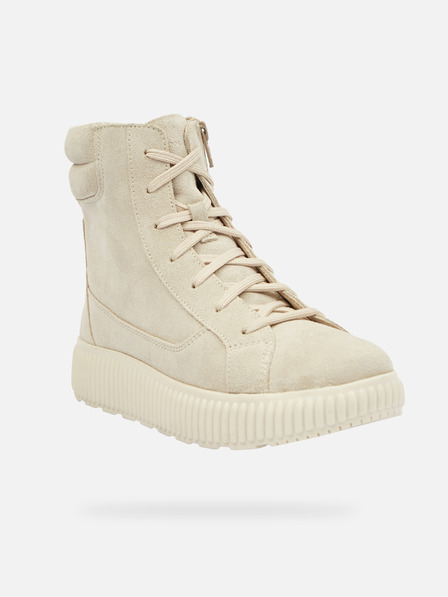 Geox Beige Damenstiefeletten Geox Graisy