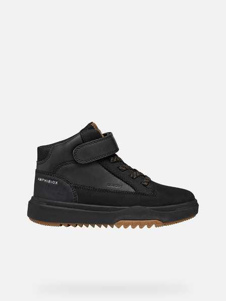 Geox Black Boys Ankle Boots Geox Bunshee B Abx