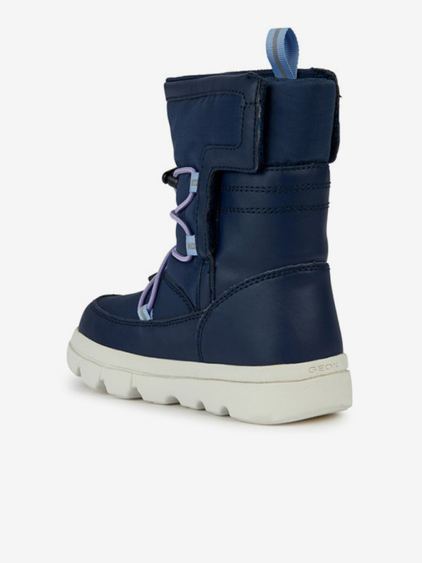 Geox Dunkelblaue Mädchen-Stiefeletten Geox Willaboom Abx