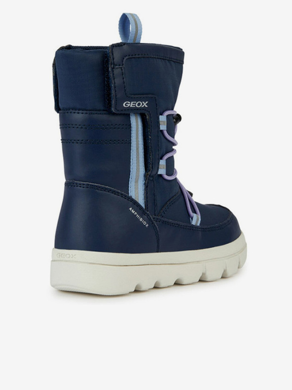Geox Dunkelblaue Mädchen-Stiefeletten Geox Willaboom Abx