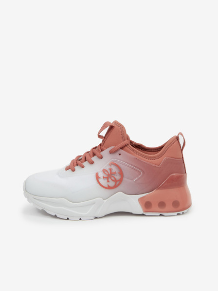 Guess Brick weiß Guess Teckie 2 Damen Turnschuhe