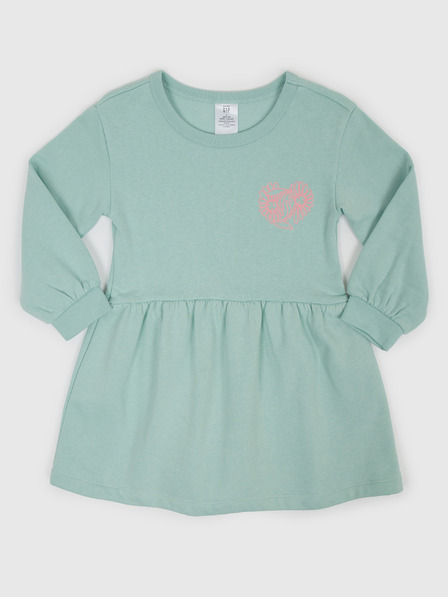 GAP Baby Kleid mit langen Ärmeln GAP