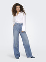 ONLY Hellblaue Damenjeans mit weitem Bein ONLY Hope