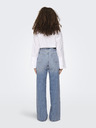 ONLY Hellblaue Damenjeans mit weitem Bein ONLY Hope