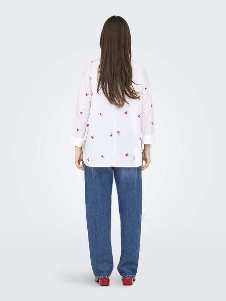 ONLY Weiße Damenbluse ONLY New Lina