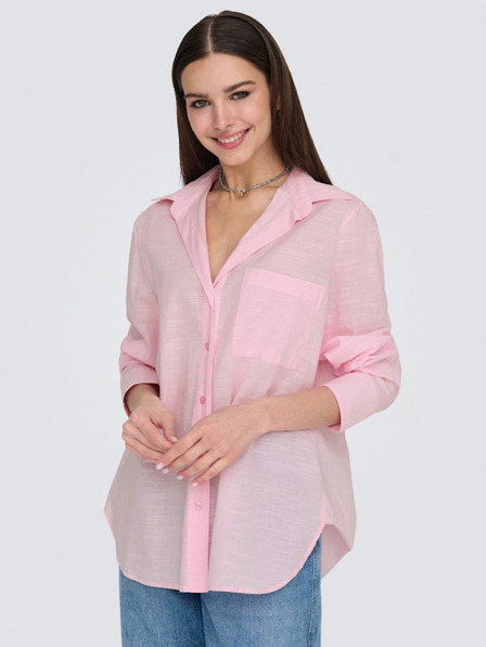 ONLY Pinkes Frauen-Shirt ONLY