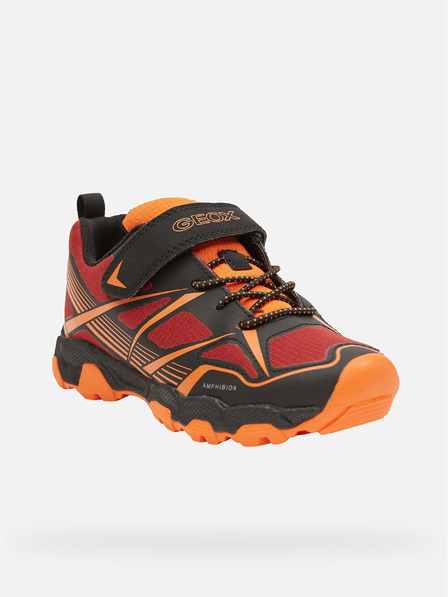 Geox Dunkelrot Jungen Turnschuhe Geox Magnetar B Abx