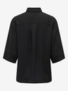 Jacqueline de Yong Schwarzes Damen-Kurzarm-Shirt JDY