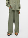 Vero Moda Khaki Damenjeans mit weitem Bein Vero Moda